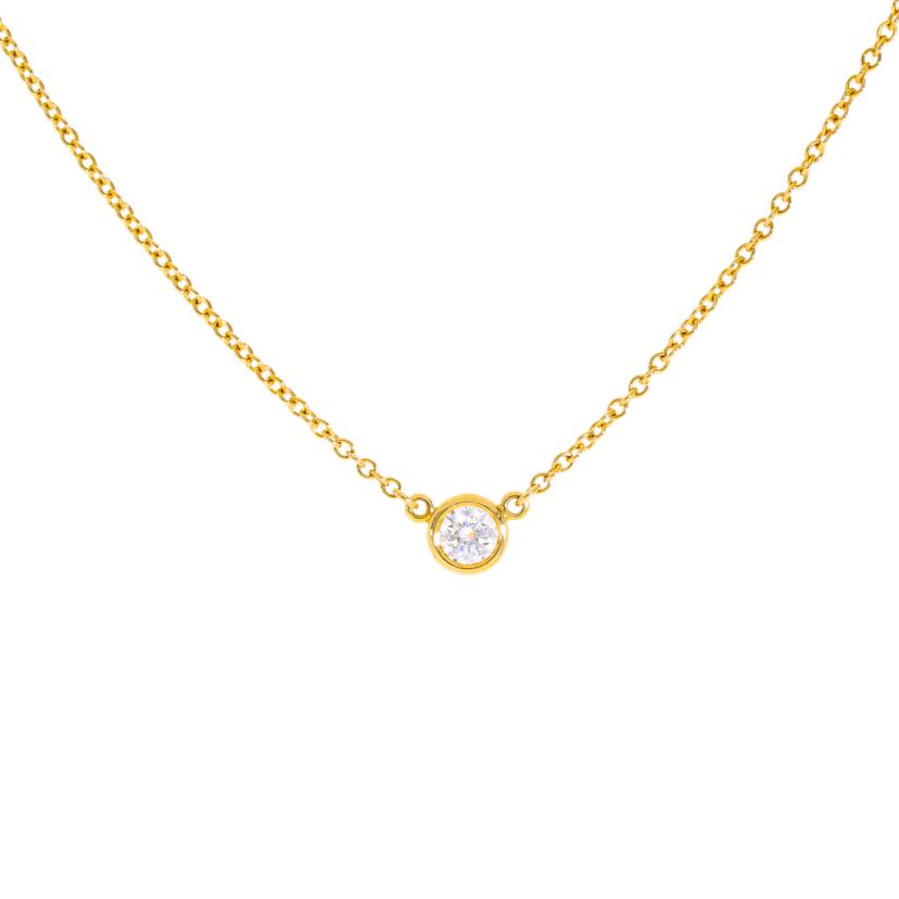 TIFFANY＆Co． ティファニー/バイザヤードネックレス／40．5cm//Aランク/69