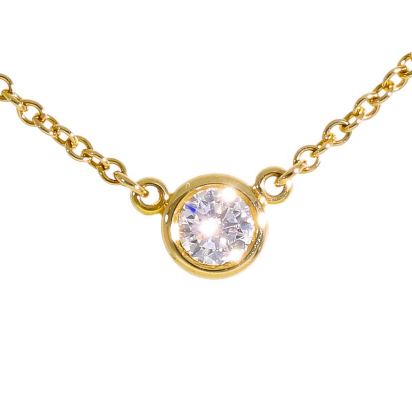 TIFFANY＆Co． ティファニー/バイザヤードネックレス／40．5cm//Aランク/69