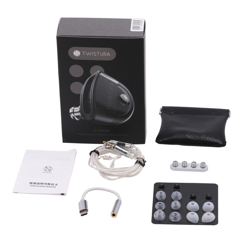 TWISTURA ツウィスチュラ/有線イヤホン/D-MINOR//2024702069/Bランク/24