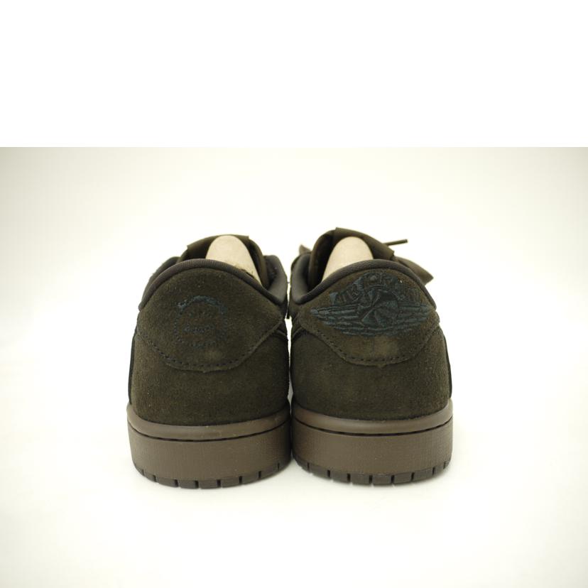 NIKE×Travis　Scott ナイキ/エアジョーダン1LOW　OG　SP＂Velvet　Brown＂/DM7866-202//Sランク/69