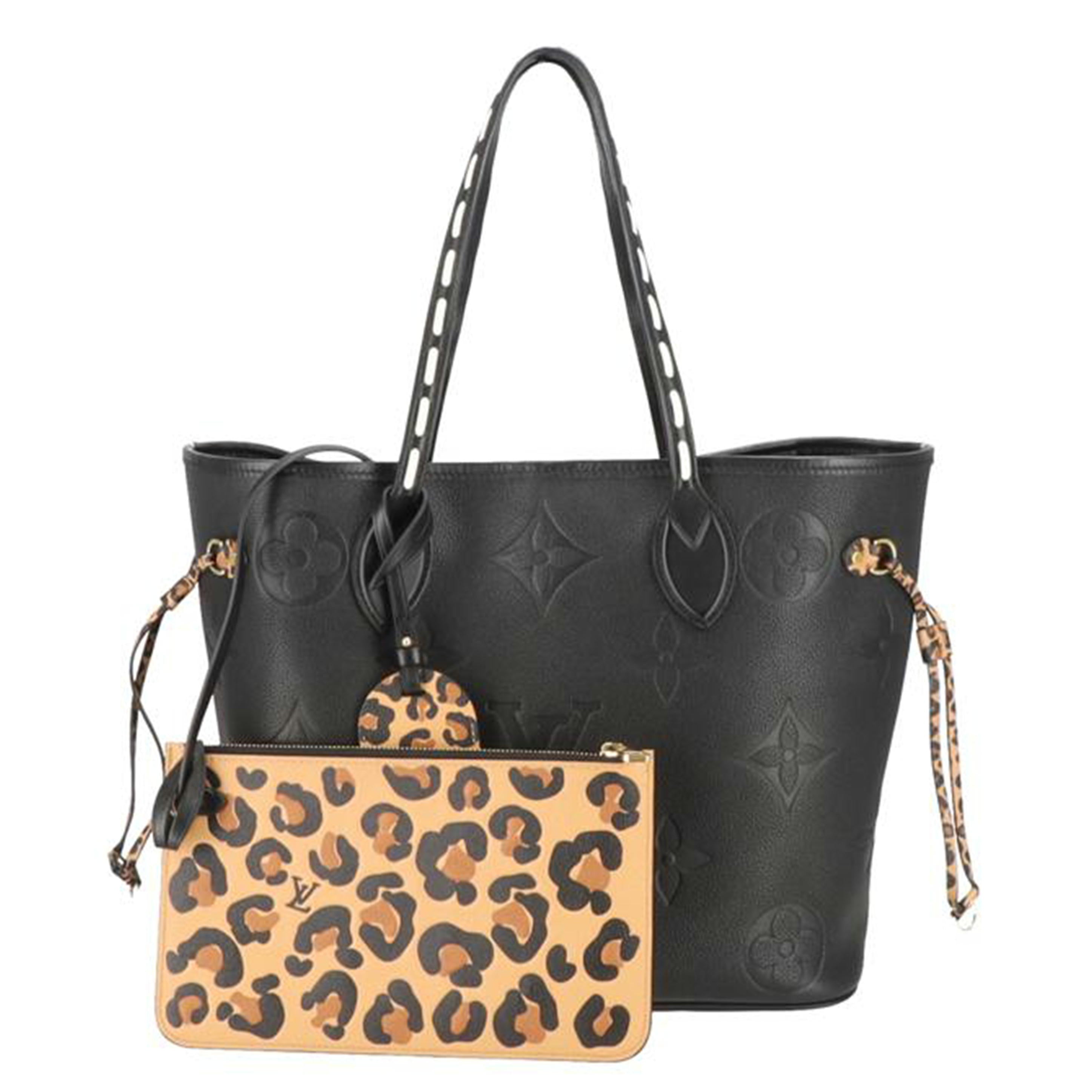 LOUIS　VUITTON ルイヴィトン/ネヴァーフルMM／アンプラントワイルドアットハート／ノワール/M45856//RFI*/ABランク/91