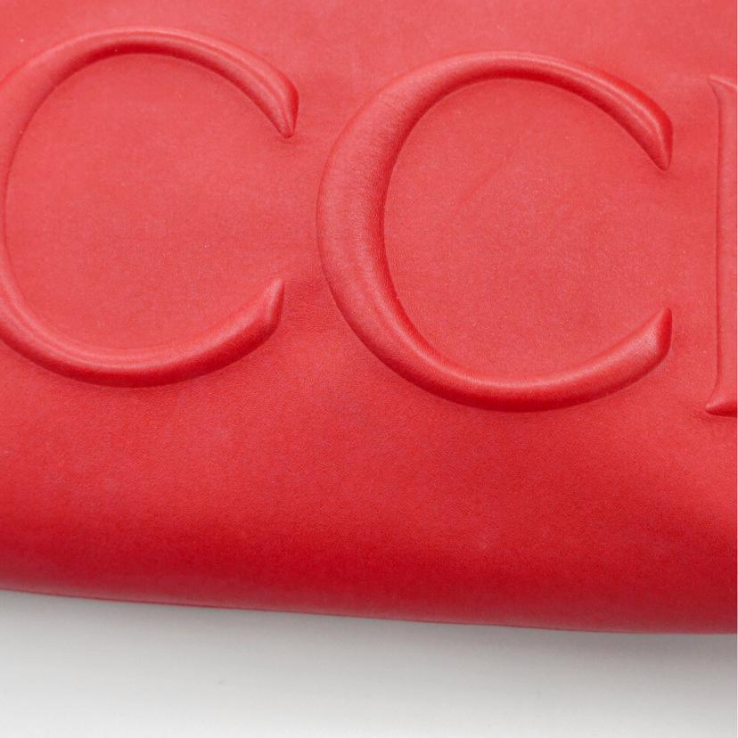 GUCCI グッチ/ロゴエンボス／クラッチバッグ／レッド/409382//467***/Aランク/18