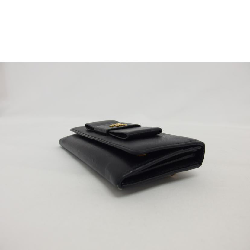 PRADA プラダ/サフィアーノ　リボン長財布・パスケース/1MH132//Bランク/04