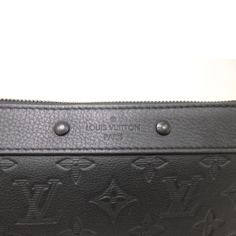 LV ルイヴィトン/ポシェット・トゥ・ゴー／モノグラム・シャドウ／ノワール/M81570//RFI****/ABランク/84