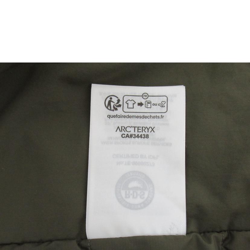 ARC＇TERYX/ソラノダウンフーディ／カーキ/X000008500//Aランク/63