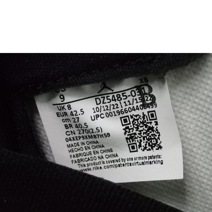 NIKE ナイキ/AIR　JORDAN1　RETRO　HIGH　OG／27．0cm/DZ5485-031//Sランク/84