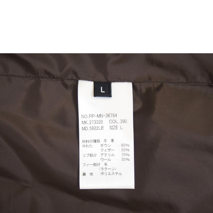 Paul　Smith ポールスミス/レザーダウンジャケット/PP-MN-36754//Bランク/71