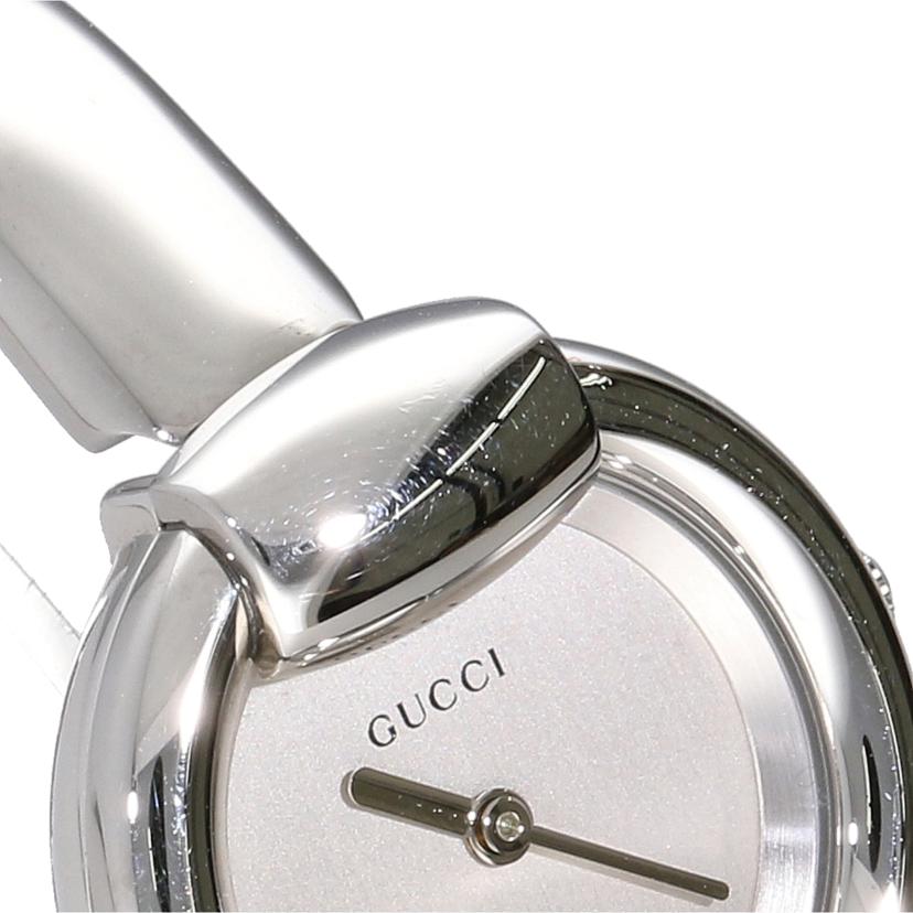 GUCCI グッチ/GUCCI／　バングルウォッチ／　ホワイト文字盤/1400L//026****/Aランク/70