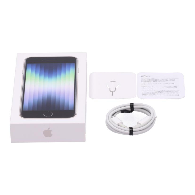 Apple　 アップル　/iPhone　SE　第3世代　64GB/MMYD3J/A//D45F956J5Y/Bランク/67