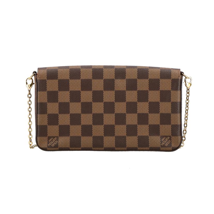 LOUISVUITTON ルイヴイトン/LV　ポシェットフェリシー／ダミエ／エベヌ/N63032//CA0***/SAランク/93