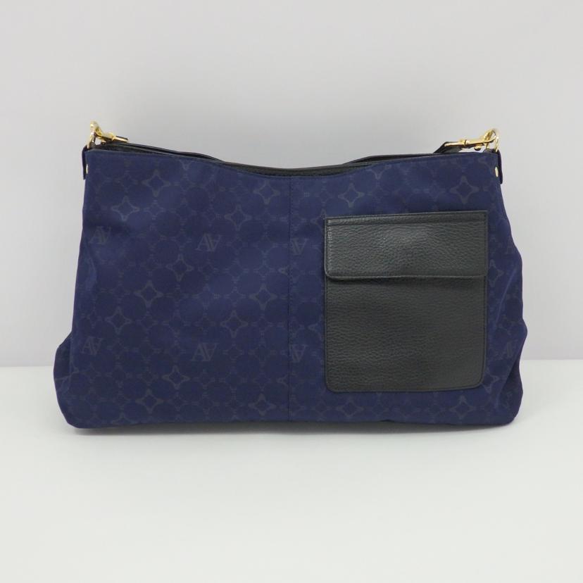 ATAO アタオ/エルヴィ　レザー×ナイロン　2wayショルダーバッグ//Aランク/77