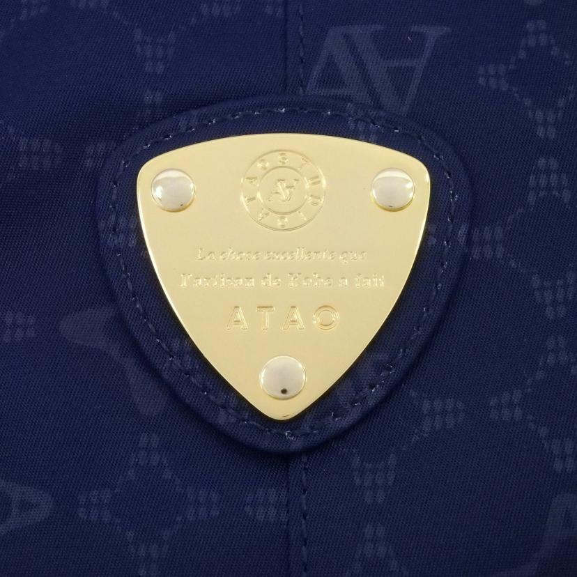 ATAO アタオ/エルヴィ　レザー×ナイロン　2wayショルダーバッグ//Aランク/77