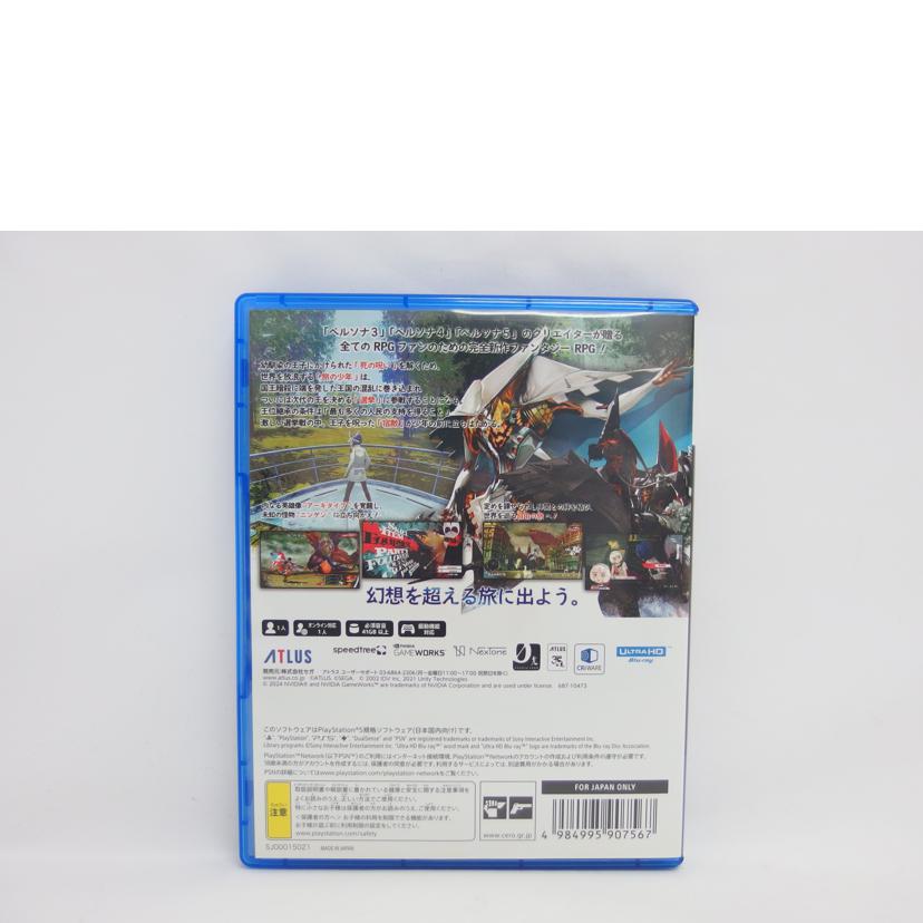 ATLUS アトラス/PS5／METAPHOR　RE　FANTAZIO/ELJM 30475//Aランク/04