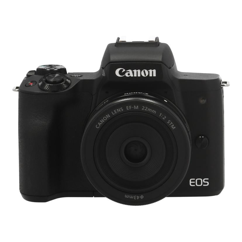 Canon キヤノン　/ミラーレス一眼　ダブルズームキット/EOS kiss M ﾀﾞﾌﾞﾙｽﾞｰﾑｷｯﾄ//901049003561/Aランク/05