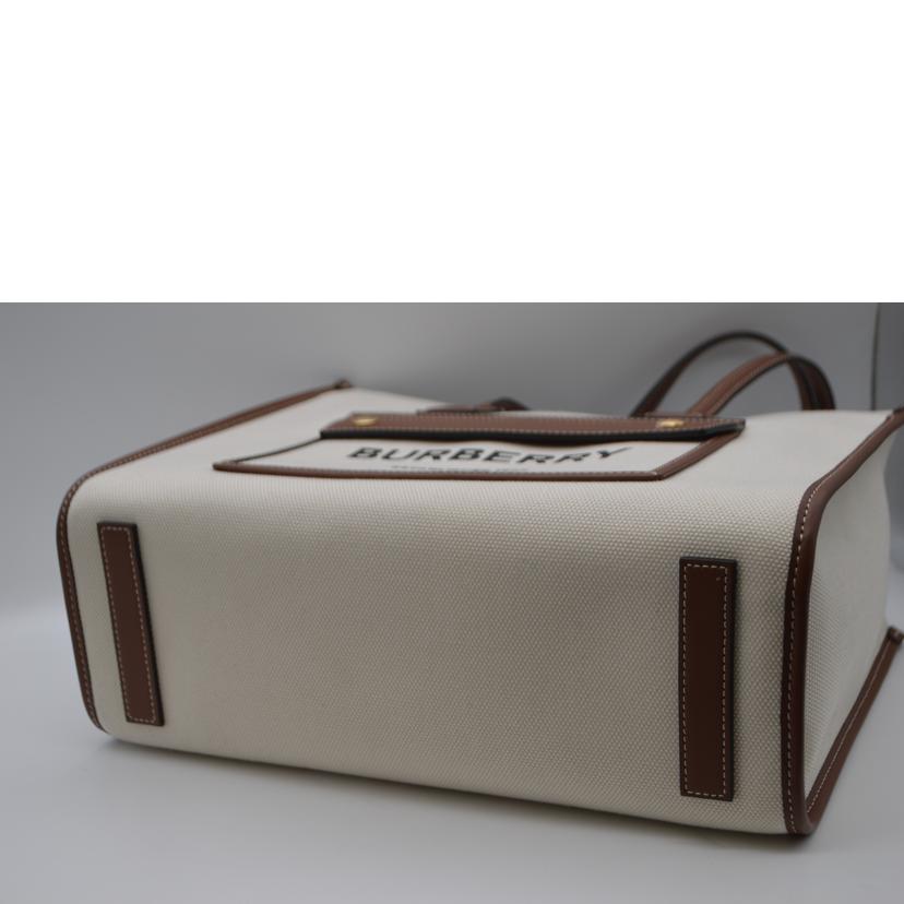 BURBERRY　 バーバリー/フレヤスモールトート／ナチュラル　タン/80441381//SAランク/89