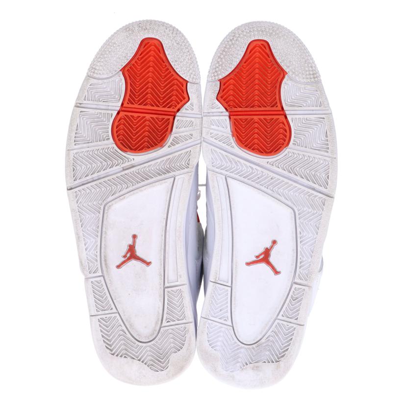 NIKE ナイキ/air　jordan　4　retro　white/CT8527-118//Bランク/78