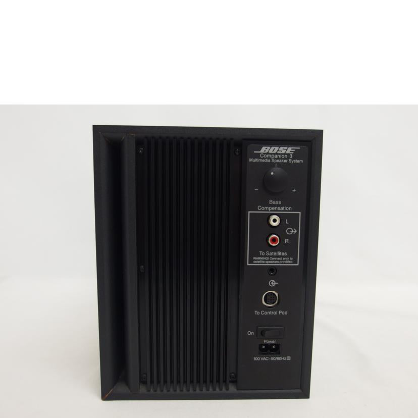 BOSE ボーズ/COMPANION3／マルチメディアスピーカーシステム//033491Z50340738AC/Bランク/04