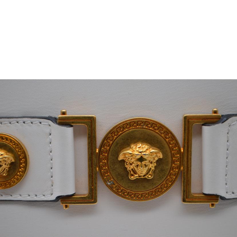 VERSACE ヴェルサーチ/メデューサスタッズ2wayレザーハンド/DBFG307DV1T//118***/Bランク/89