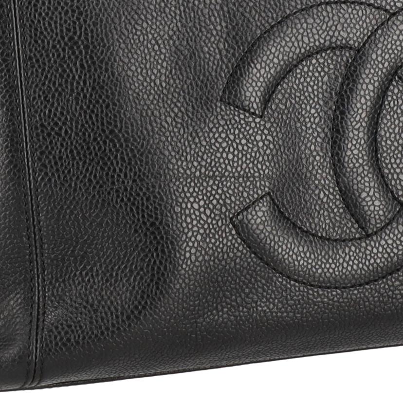 CHANEL シャネル/キャビアスキンジップトートバッグ//517****/ABランク/91