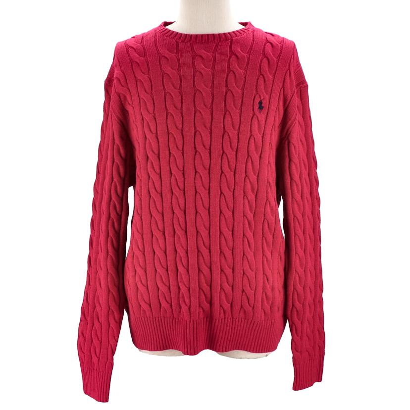 RALPH　LAUREN ラルフローレン/ケーブルニット　コットンセーター/MNPOSWE16821740//Aランク/24