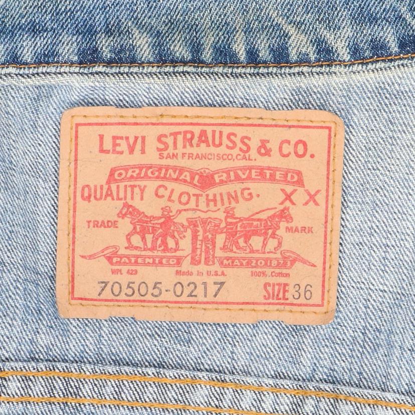 LEVIS リーバイス/LVC／バレンシア工場最終傑作モデル／705BIGE/70505-0217//555/ABランク/69