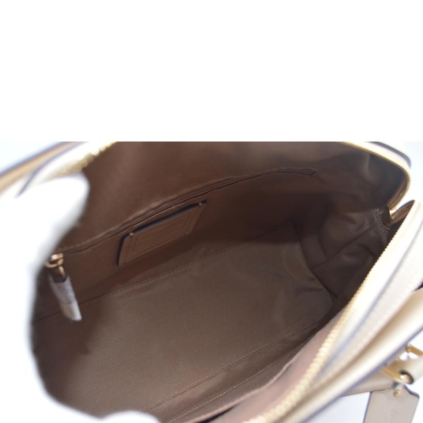 COACH　 コーチ/シグネチャーダーシキャリーブロック2wayレザーハンド/CH286//L23**/SAランク/89