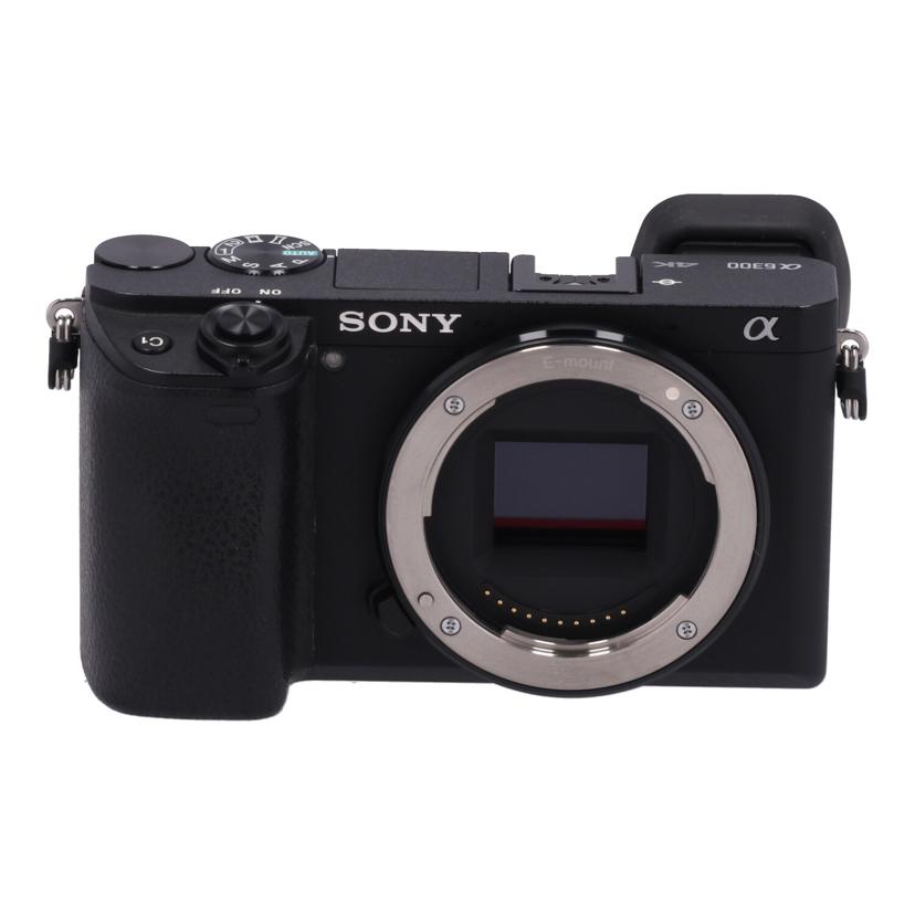 SONY ソニー/ミラーレス一眼　ボディ／α6300/ILCE-6300 ﾎﾞﾃﾞｨ//3406292/Bランク/09