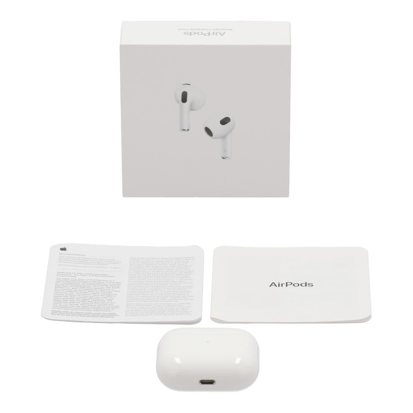Apple　 アップル　/Air　Pods　第3世代/MME73J/A//C63GK6C6HG/ABランク/75