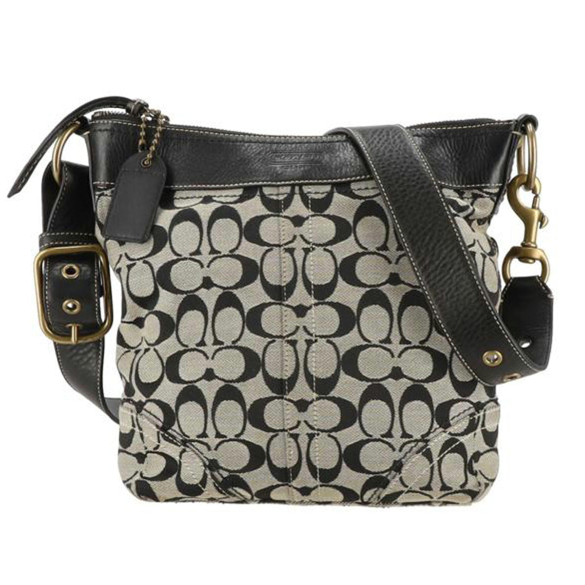 COACH コーチ/シグネチャーソフトスリムミディアムダッフル ショルダーバッグ/10403//F06*/ABランク/19