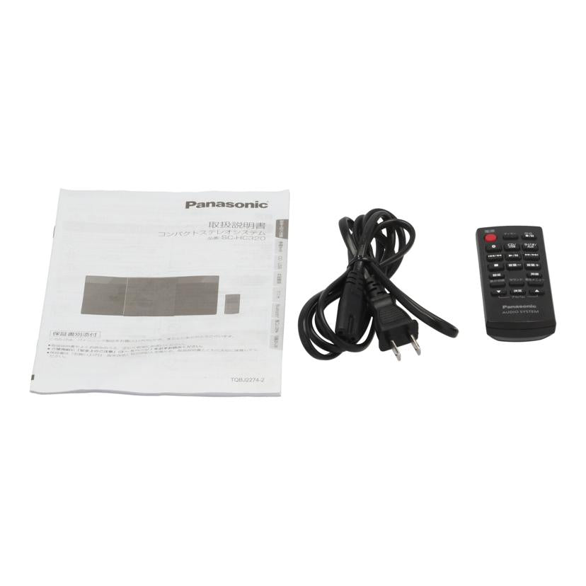 Panasonic パナソニック　/コンパクトステレオシステム/SC-HC320//MM3HA002070/Bランク/62