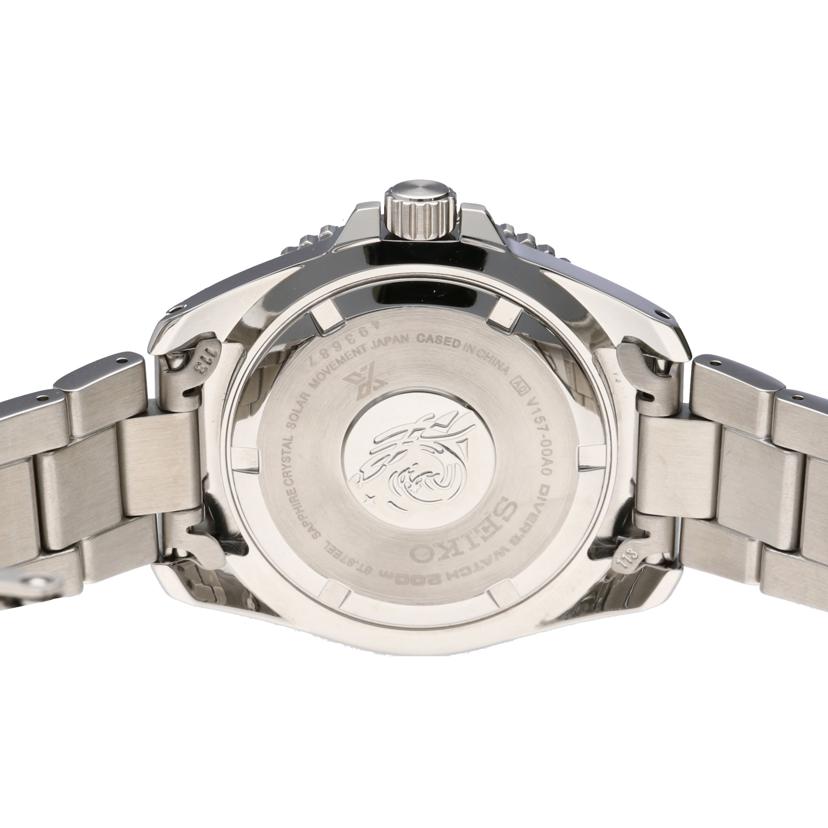 SEIKO セイコー/PROSPEX／ダイバー／スキューバ／ソーラー/SBDJ063/V157-00A0//493***/Aランク/75