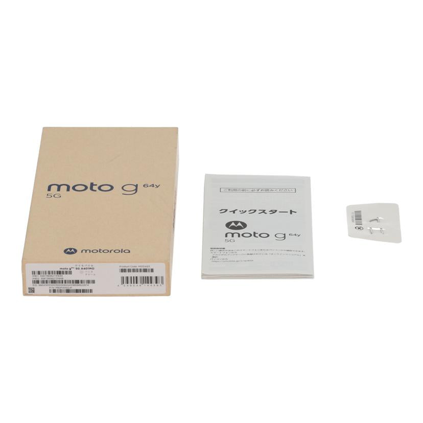 MOTOROLA　Y！mobile モトローラ　/スマートフォン／moto　g64y　5G　128GB/MOSAG3//ZY22KVLVM4/Aランク/69