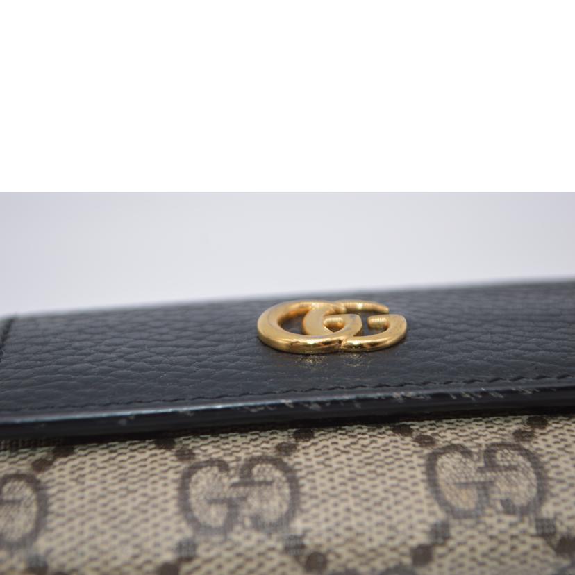 GUCCI グッチ/GGマーモントスプリームレザーキーケース6/456118//095*/ABランク/89