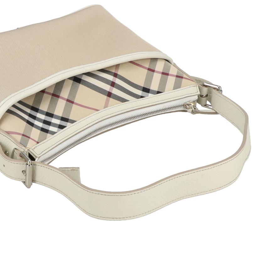 BURBERRY バーバリー/ノバチェック柄キャンバス×レザーワンショルダー//ABランク/78