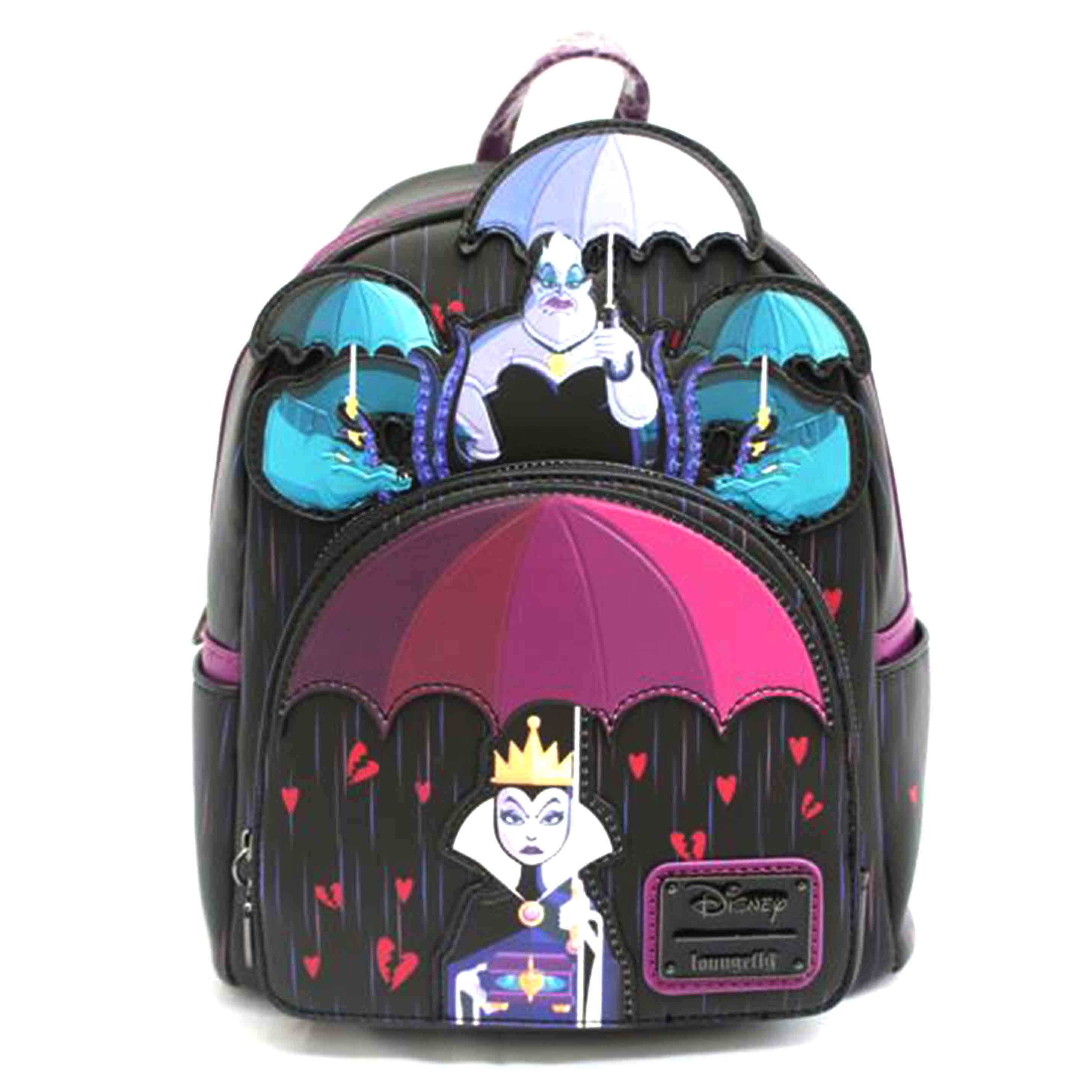 Loungefly ラウンジフライ/DISNEY　VILLAINS　CURSE　YOUR　HEARTS　MINI　BACKPACK／ミニリュック/WDBK3465//Sランク/05