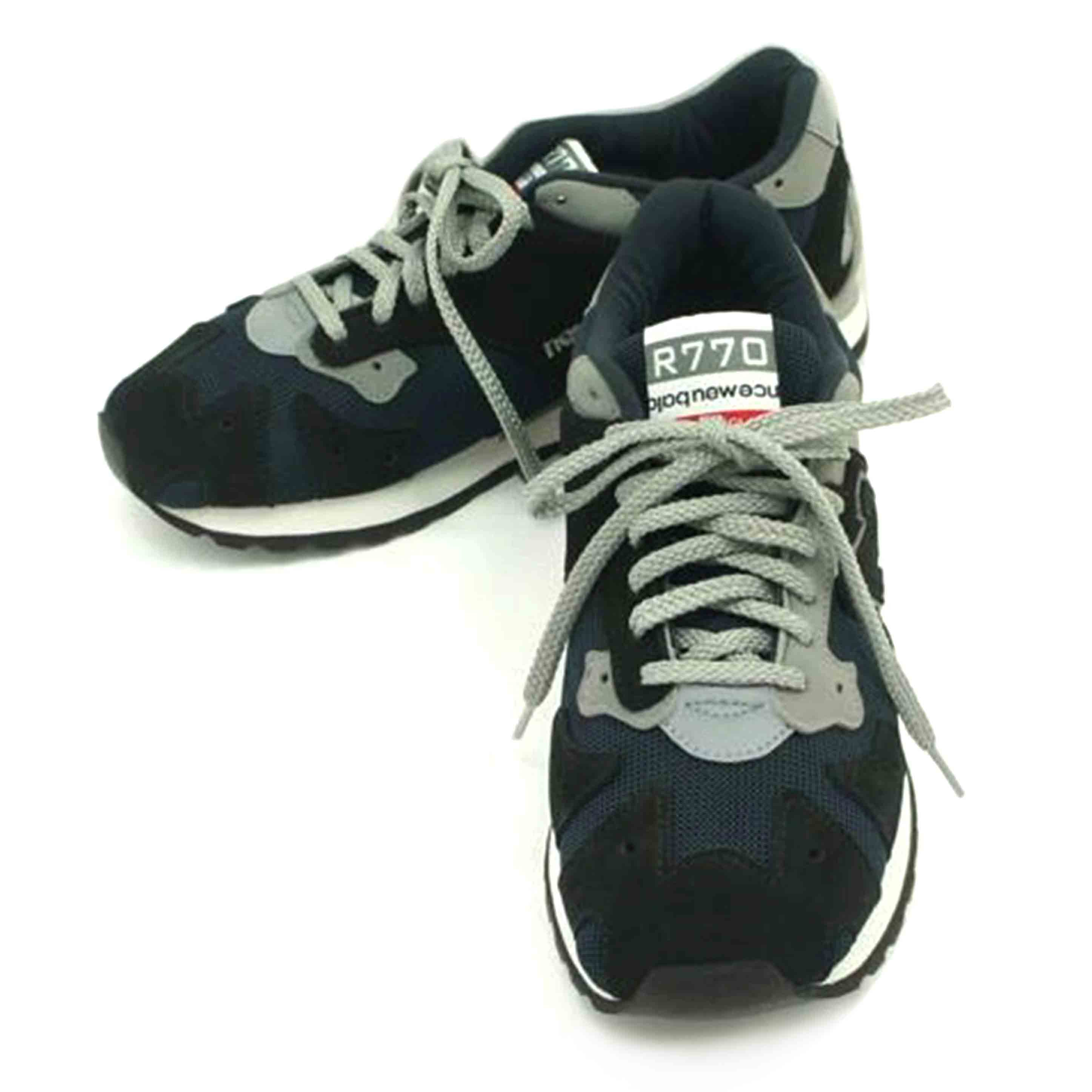 NB ニューバランス/R770／ネイビー／グレー/R770NNG//ｻｲｽﾞ:UK表記8/ABランク/75