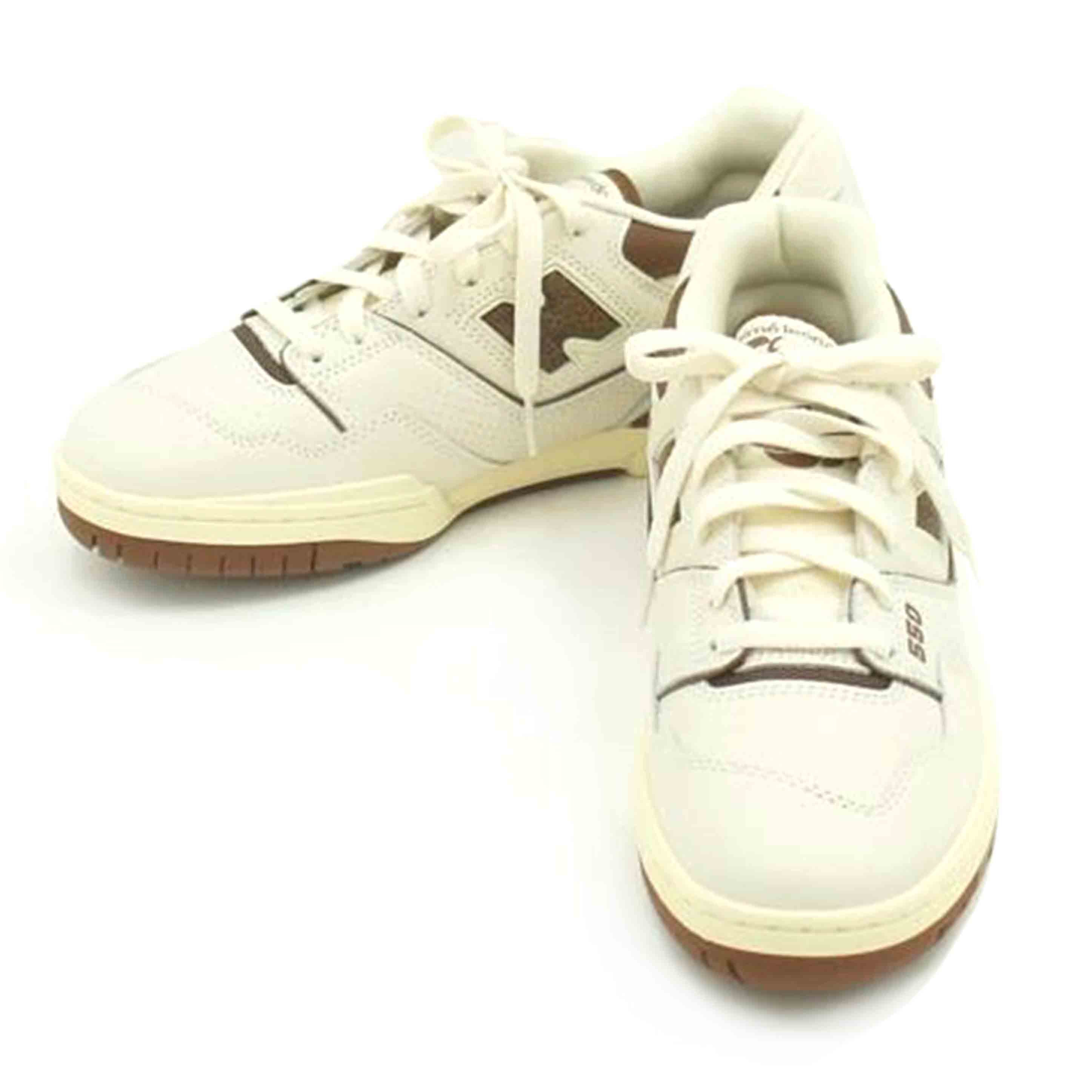 NB ニューバランス/エメレオンドレ×550ホワイト／ブラウン/BB550AB1//ｻｲｽﾞ:27cm/Aランク/75