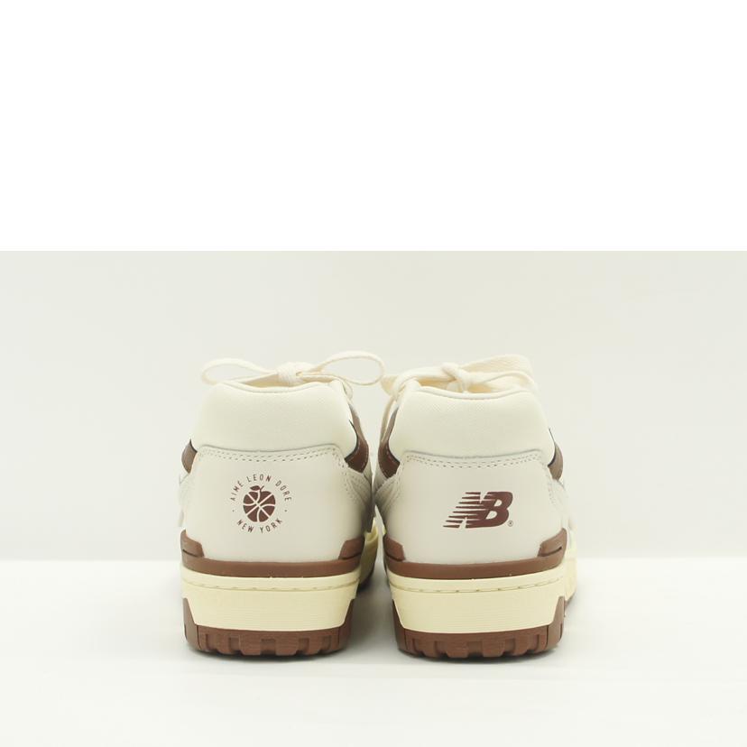 NB ニューバランス/エメレオンドレ×550ホワイト／ブラウン/BB550AB1//ｻｲｽﾞ:27cm/Aランク/75