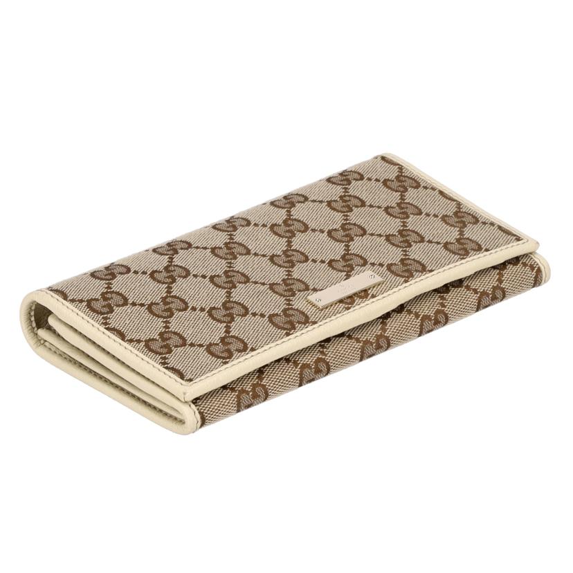 GUCCI グッチ/GGキャンバス　二つ折り長財布/244946//095*/ABランク/93
