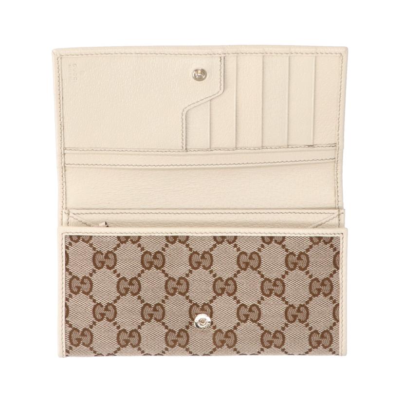 GUCCI グッチ/GGキャンバス　二つ折り長財布/244946//095*/ABランク/93