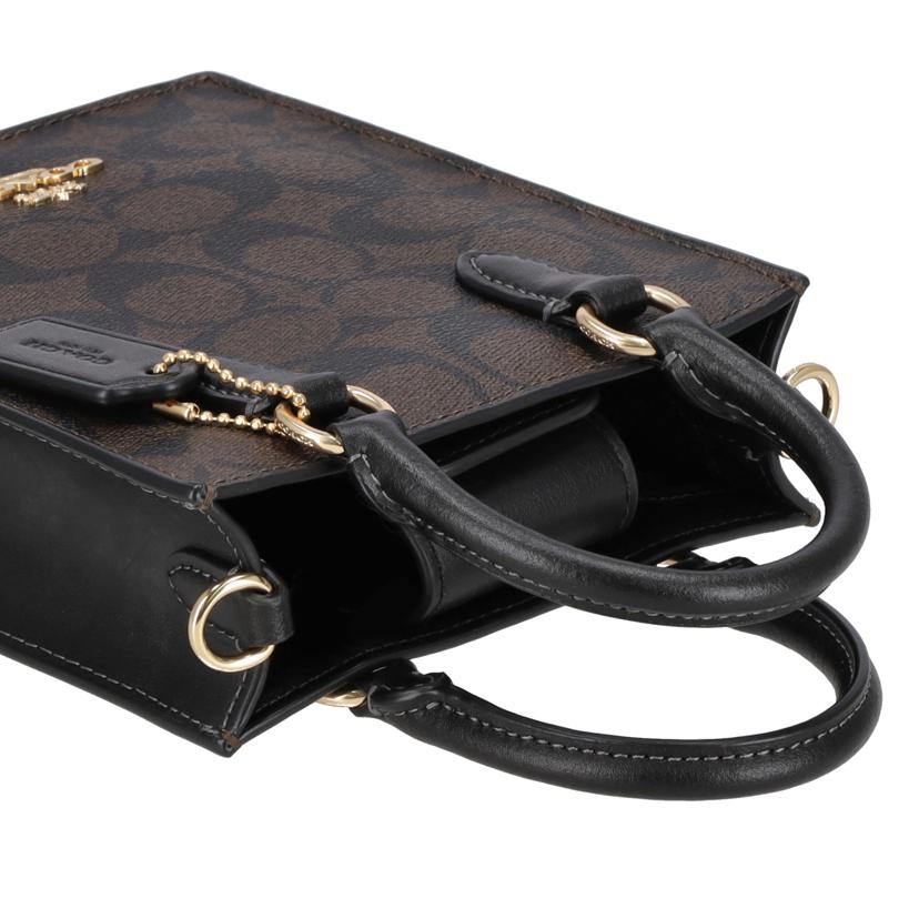 COACH コーチ/シグネチャーミニハンドバッグ／ショルダー付/CJ494//G23**/SAランク/05