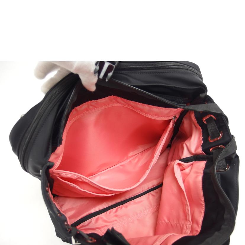 SELENT　ETHER セレーンエテール/ナイロン3WAYトートバッグ／ブラック//Aランク/04