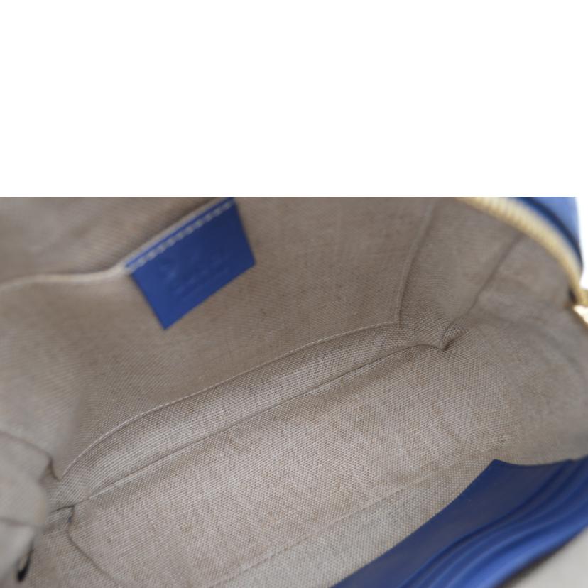GUCCI グッチ/マイクログッチシマレザーショルダー／ブルー/449413//568***/Aランク/89