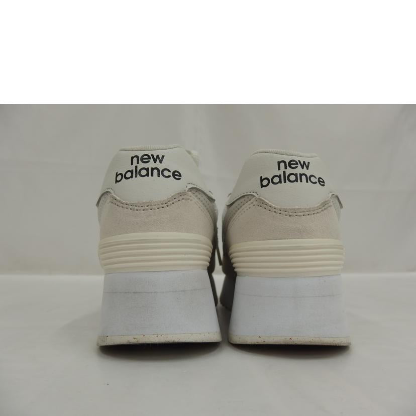 New　Balance ニューバランス/レディース　厚底　スニーカー　：　オフホワイト//ABランク/82