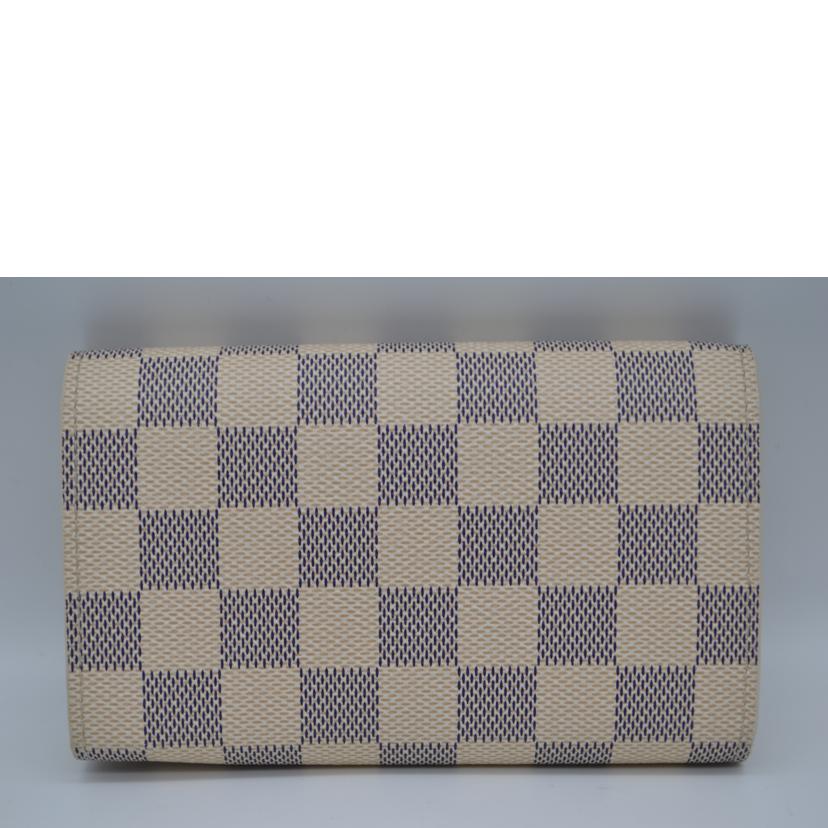 LV ルイヴィトン/ポルトフォイユ・トレゾール／ダミエ／アズール/N61744//CA0***/ABランク/89