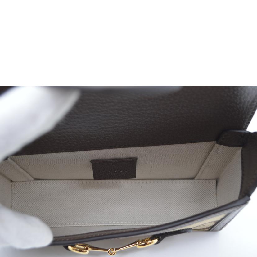 GUCCI グッチ/ジャンボGGホースビット1955ショルダー/699296//214*/Sランク/89