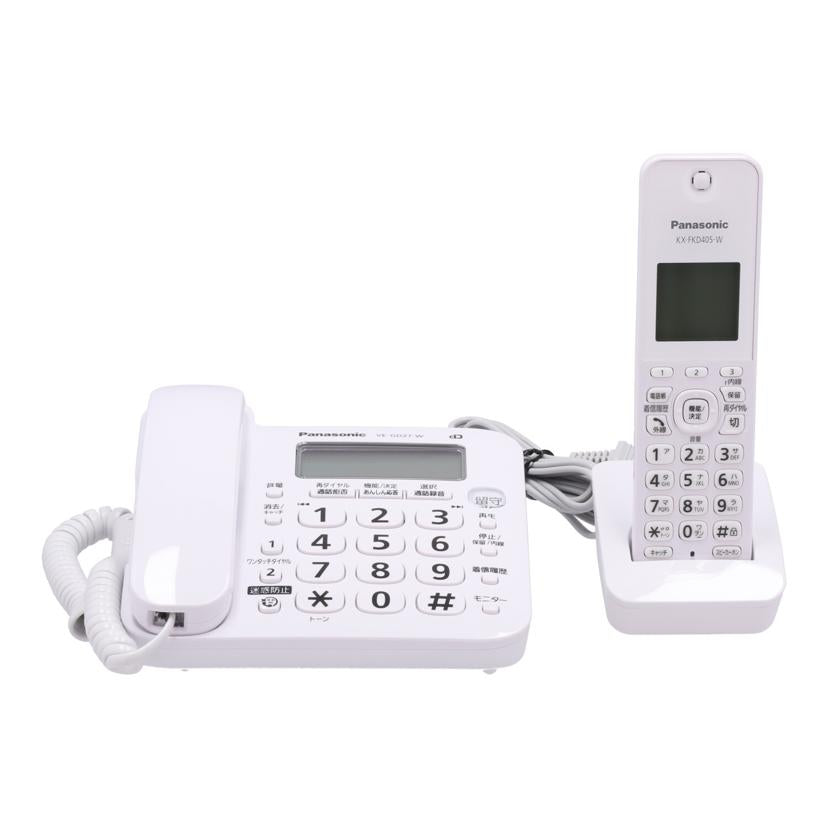 Panasonic パナソニック　/コードレス電話機／RU・RU・RU/VE-GD270L//3GCFA596272/Bランク/77