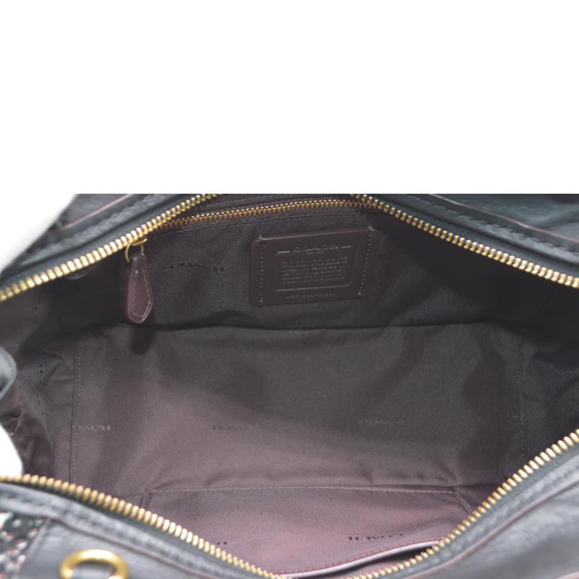 COACH コーチ/ニュードリーマ－ツイード2wayレザーハンド/87998//H19**/Aランク/89