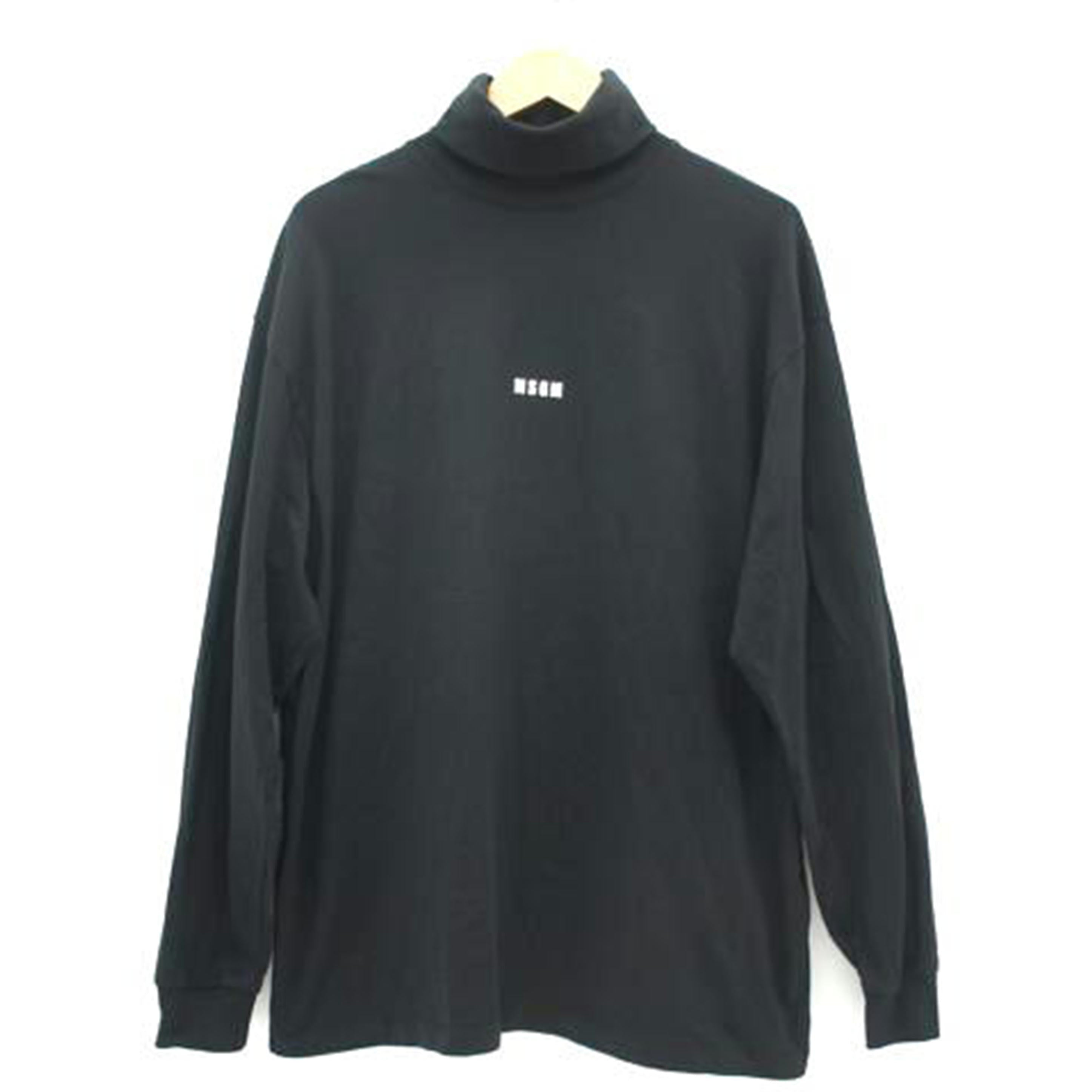 MSGM ｴﾑｴｽｷﾞｰｴﾑ/タートルネックミニロゴロングTシャツ/3540MM102//ABランク/93