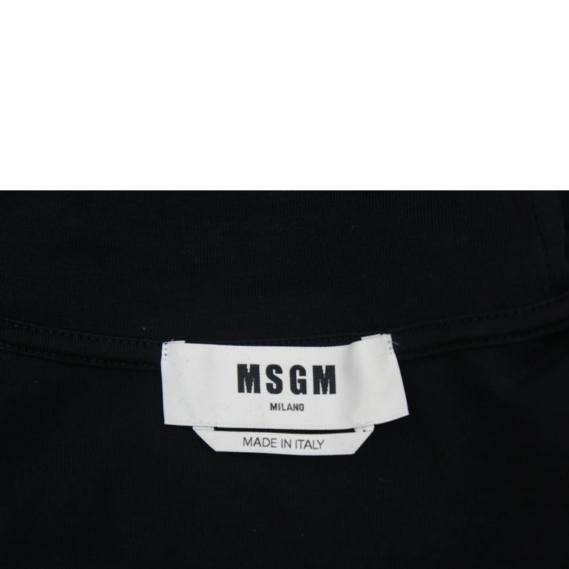 MSGM ｴﾑｴｽｷﾞｰｴﾑ/タートルネックミニロゴロングTシャツ/3540MM102//ABランク/93